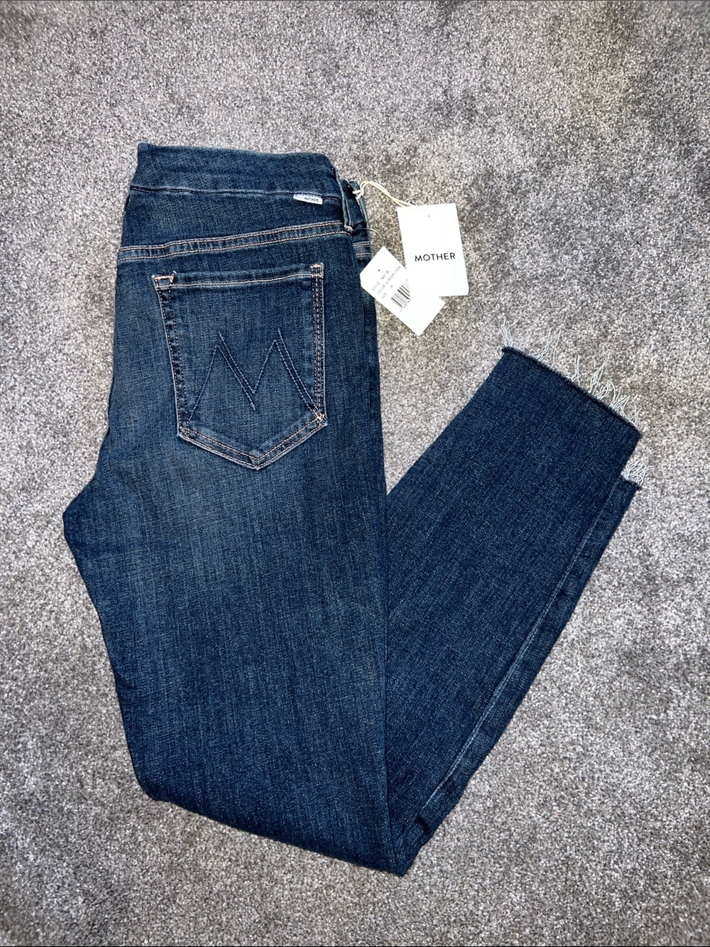 MOTHER “Looker Ankle Fray” Women’s Size 30x27-NWT
